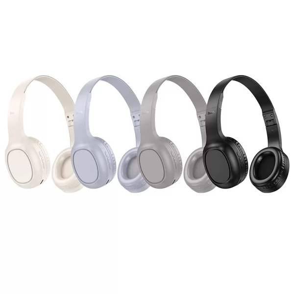 Беспроводные наушники Hoco W46 Charm BT headset [Light-Blue-Gray]